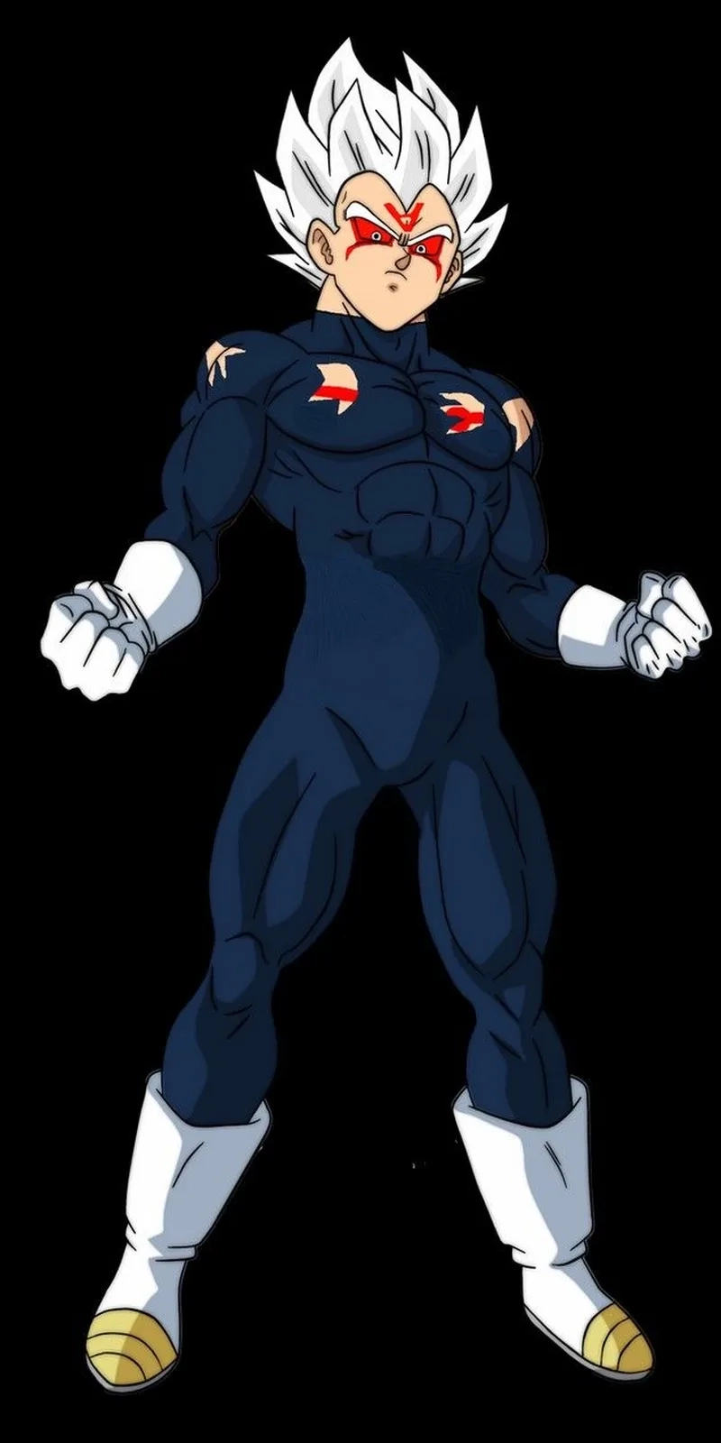 Tạo hình Vegeta base đơn giản mà vẫn đậm chất chiến binh