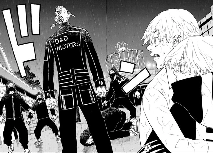 Draken x Mikey truyện tranh tái hiện tình bạn bằng fan art chân thật