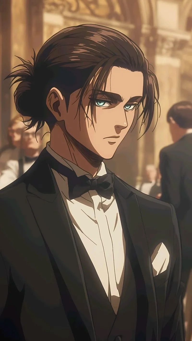 Eren yeager hair dài tượng trưng cho sự nổi loạn