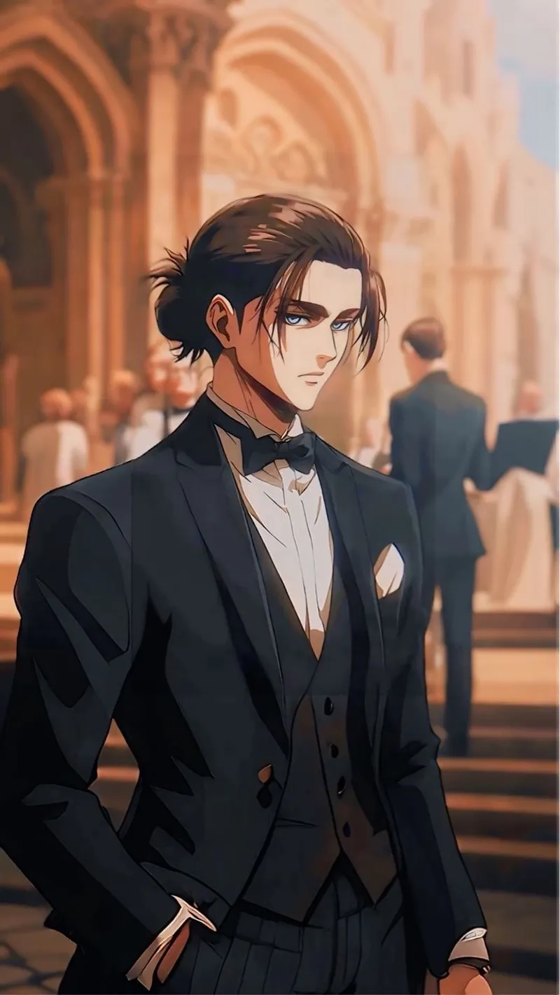 Eren hairstyle mang phong cách nổi loạn và lãng tử