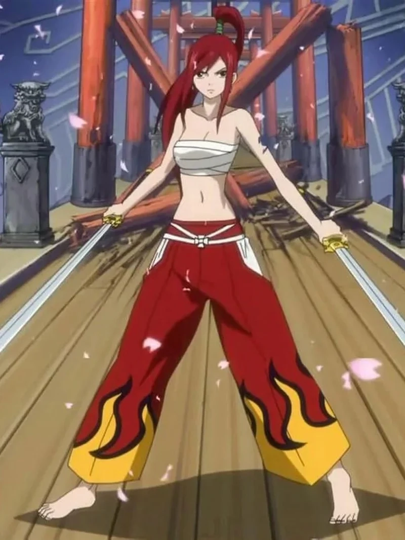 Khám phá sức mạnh bá đạo của Erza Scarlet Titania