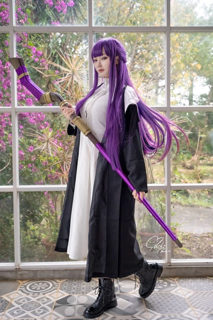 Hình ảnh cosplay Fern Frieren đẹp và tinh tế