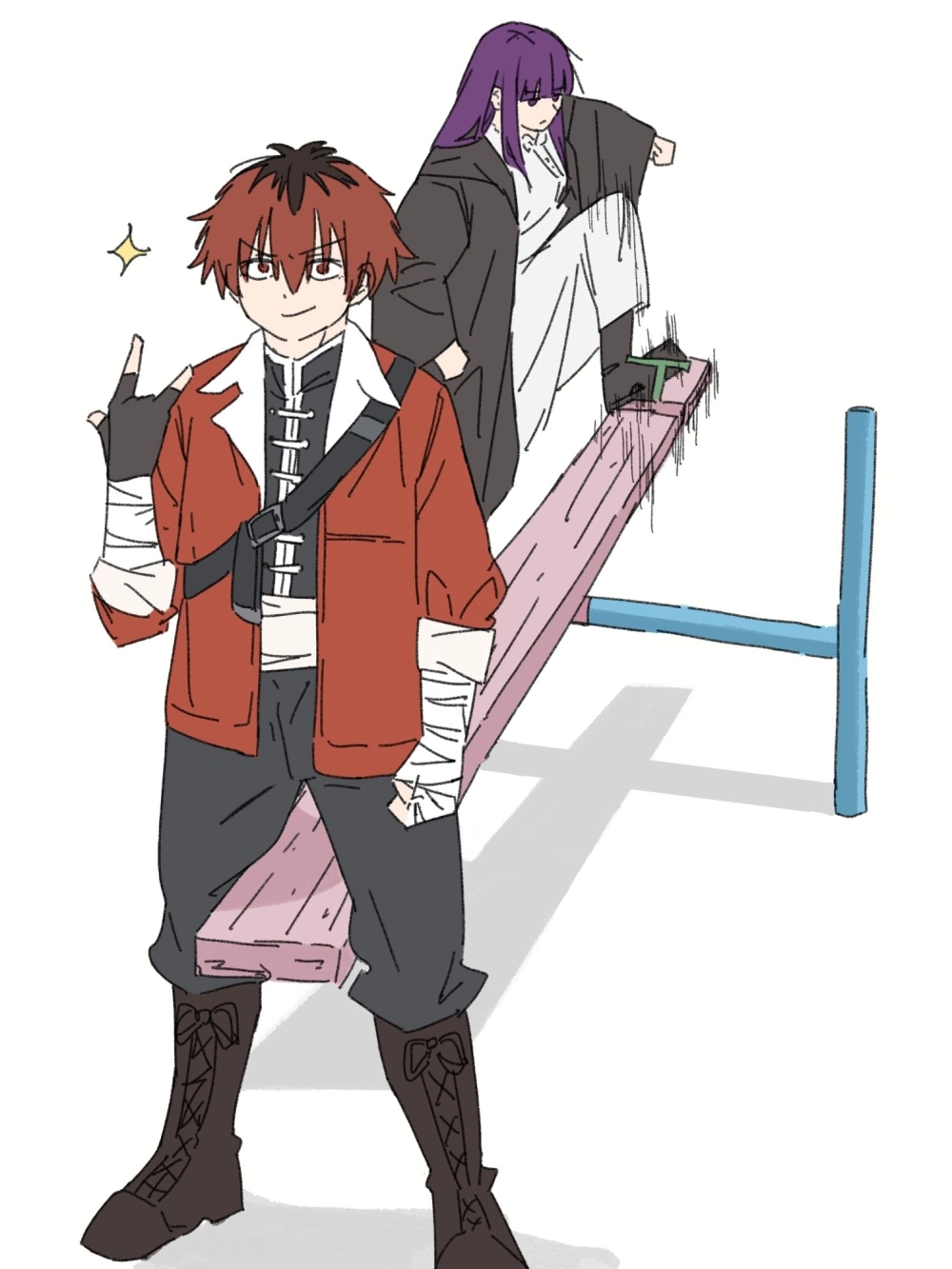 Bộ tranh Fern x Stark fanart đầy cảm xúc