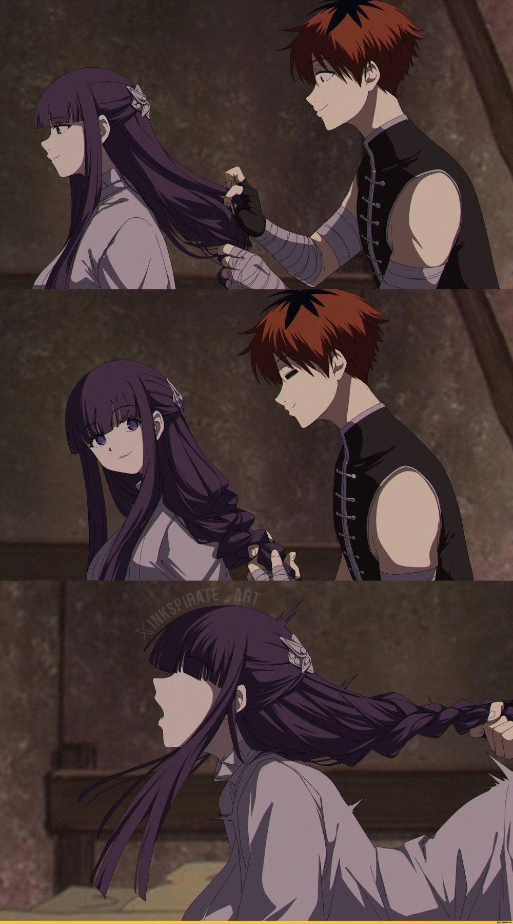 Khoảnh khắc Frieren x Fern kiss đầy xúc động