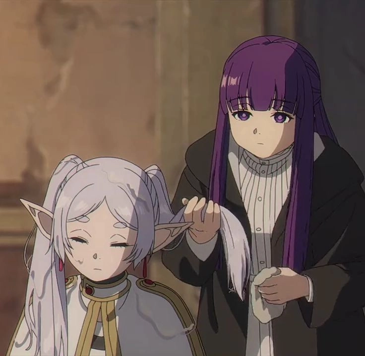 Tình chị em thân thiết giữa Frieren x Fern