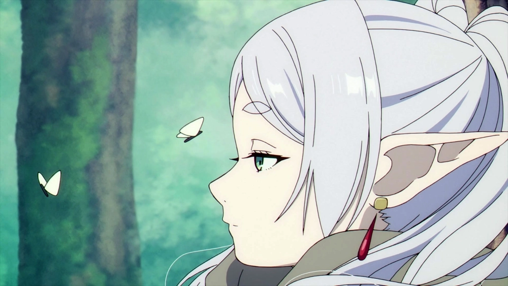 Frieren outfit đơn giản nhưng phù hợp phong cách cổ điển