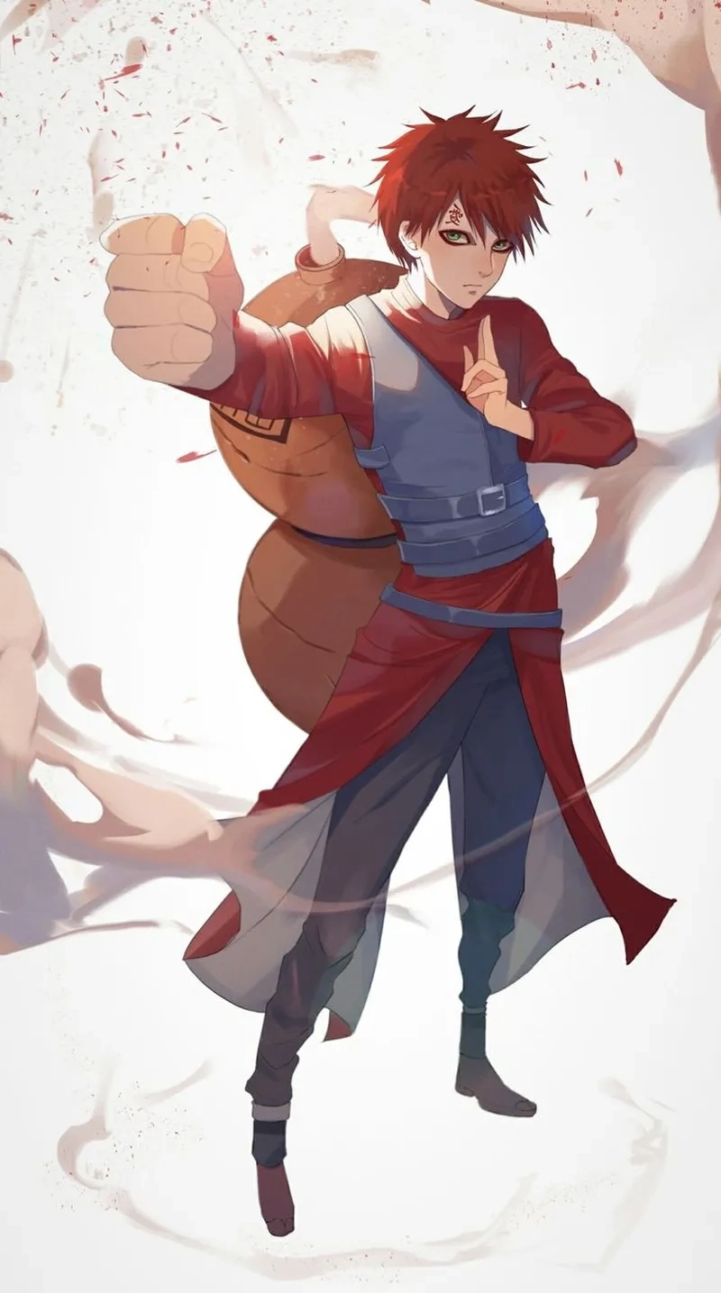 Hình ảnh gaara ngầu khiến fan trầm trồ không ngớt