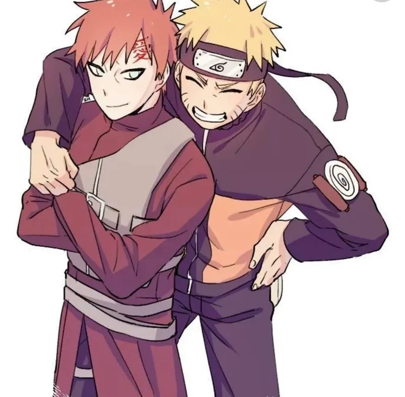 Fan yêu thích gaara × naruto vì tình bạn đặc biệt