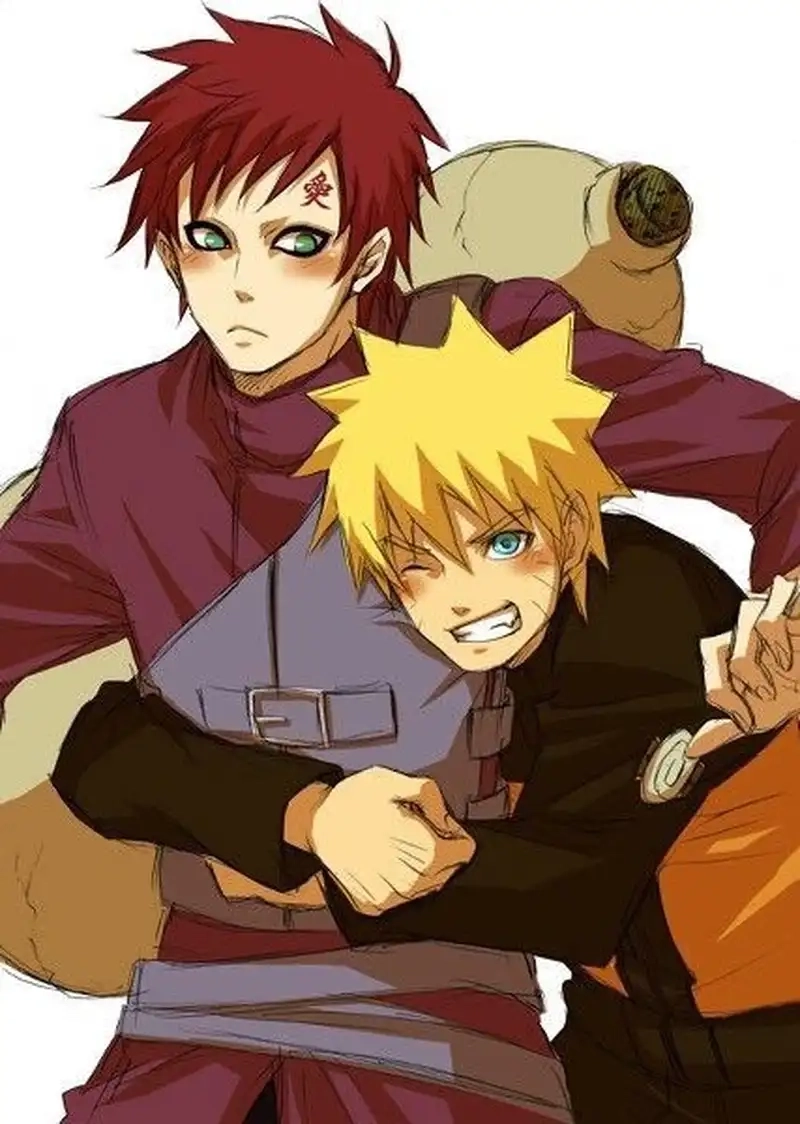 Gaara x naruto là cặp bạn tri kỷ khiến fan xúc động
