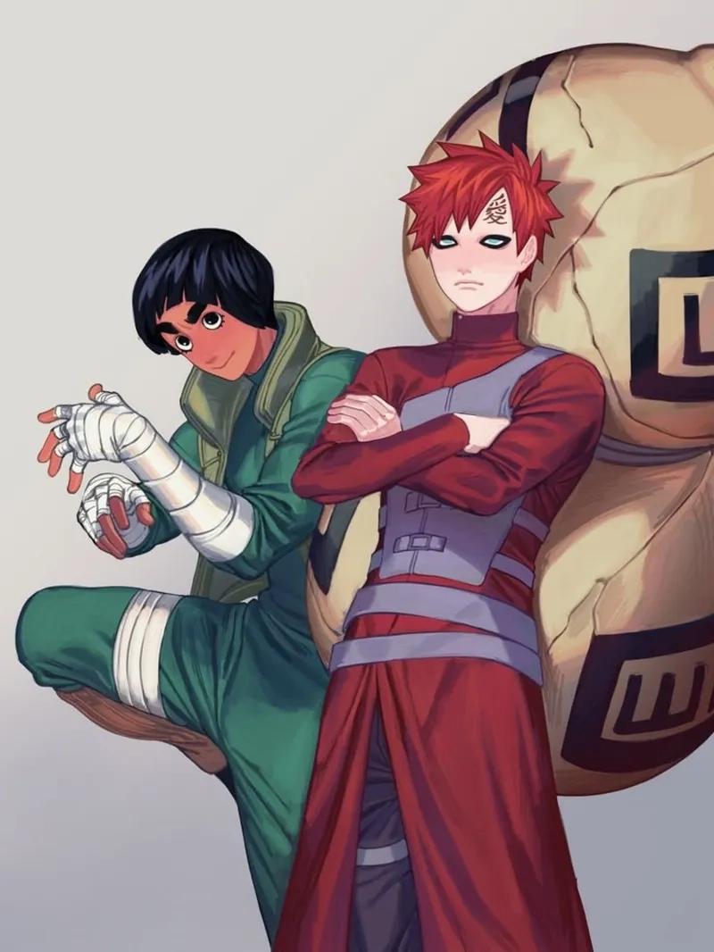 Rock lee vs gaara là minh chứng cho nghị lực và sự lạnh lùng