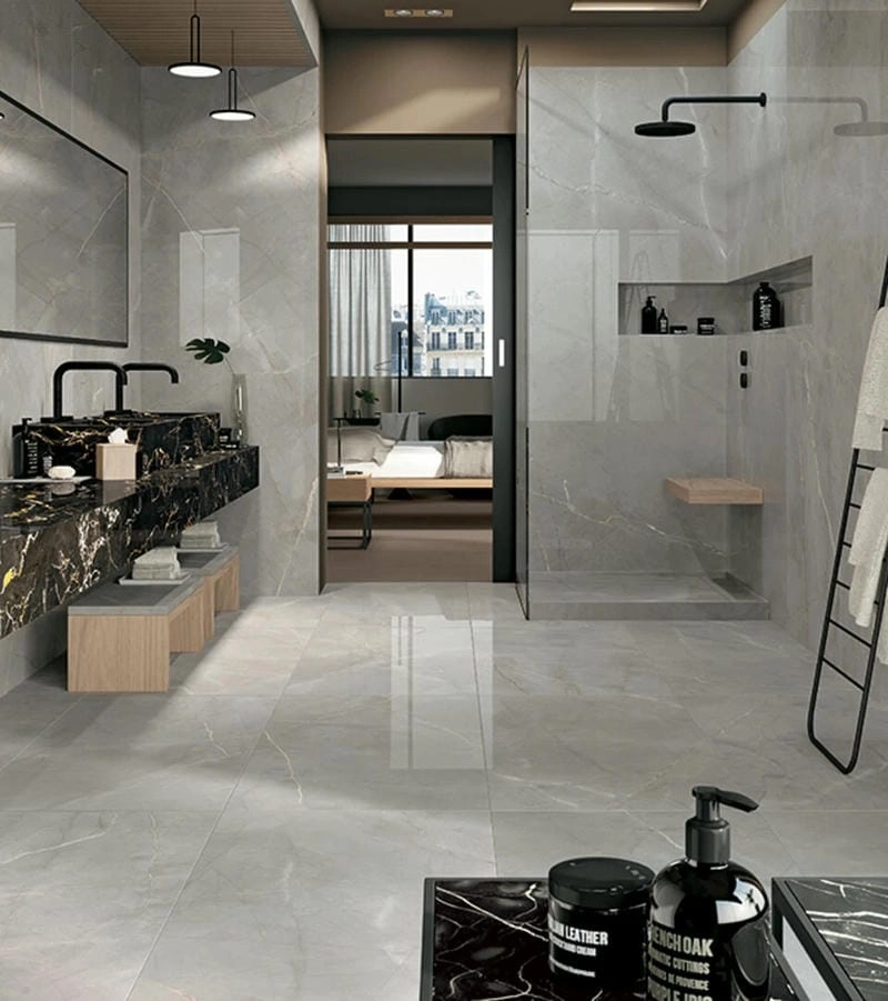 mẫu gạch ốp lát nhà tắm thiết kế hài hòa sang trọng