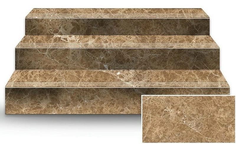 Tạo điểm nhấn bằng mẫu bậc tam cấp đá hiện đại