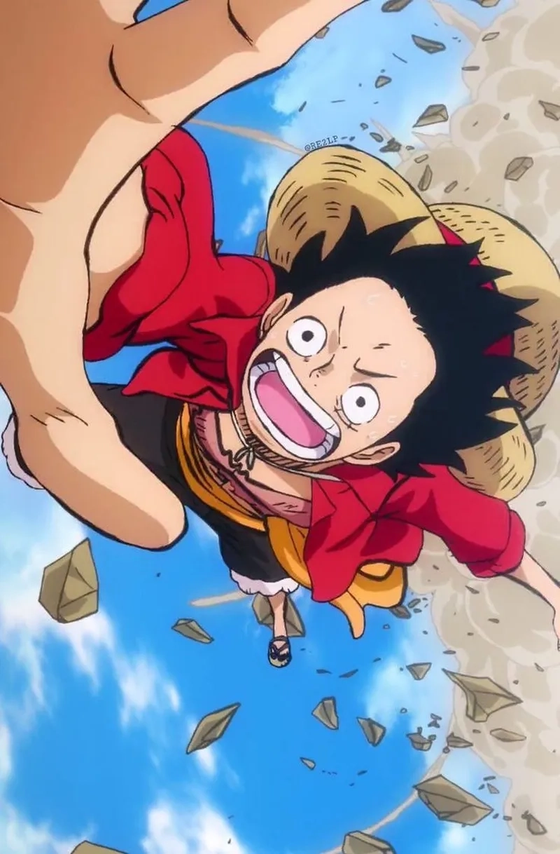 Cách vẽ Luffy gear 5 đơn giản và ấn tượng