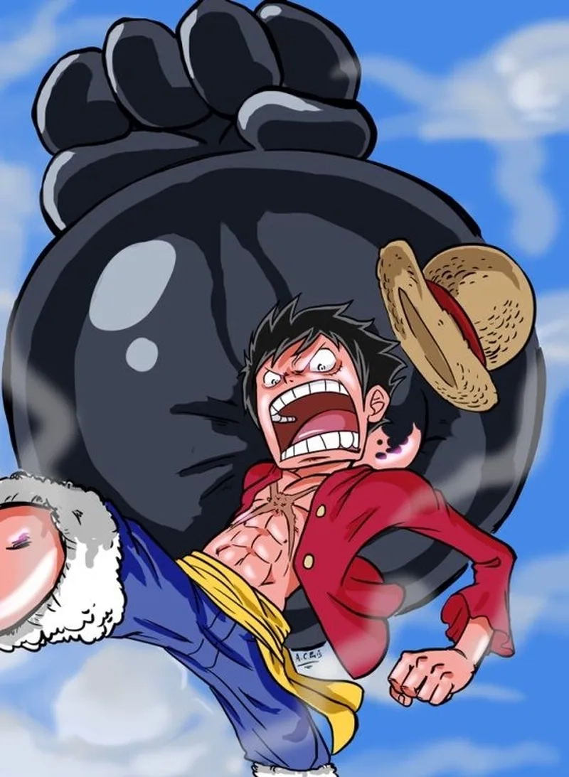 Gợi ý cách vẽ Luffy gear 4 chuẩn chất lượng