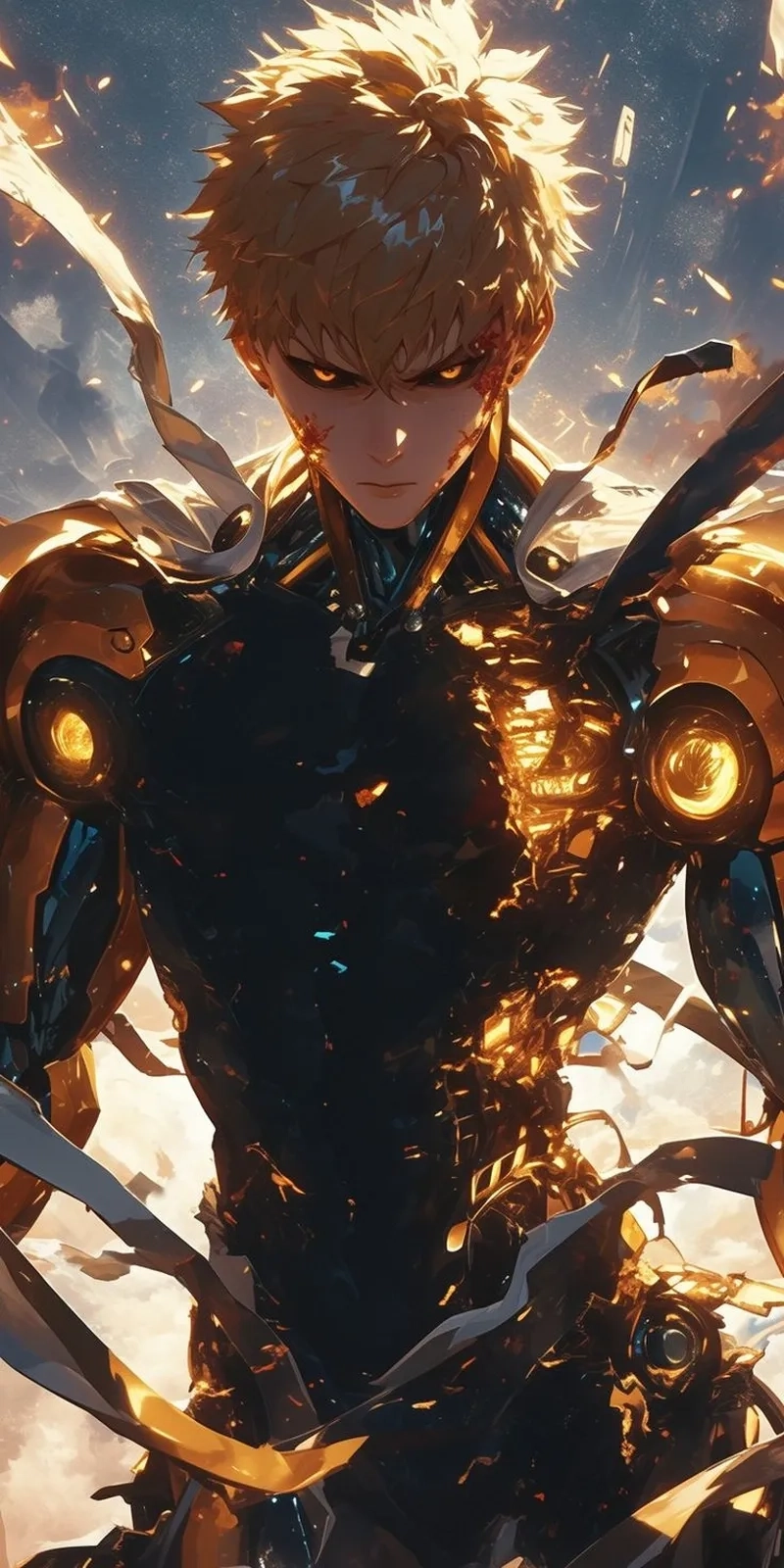 Thư giãn với những hình ảnh đáng yêu của Genos donut trong anime