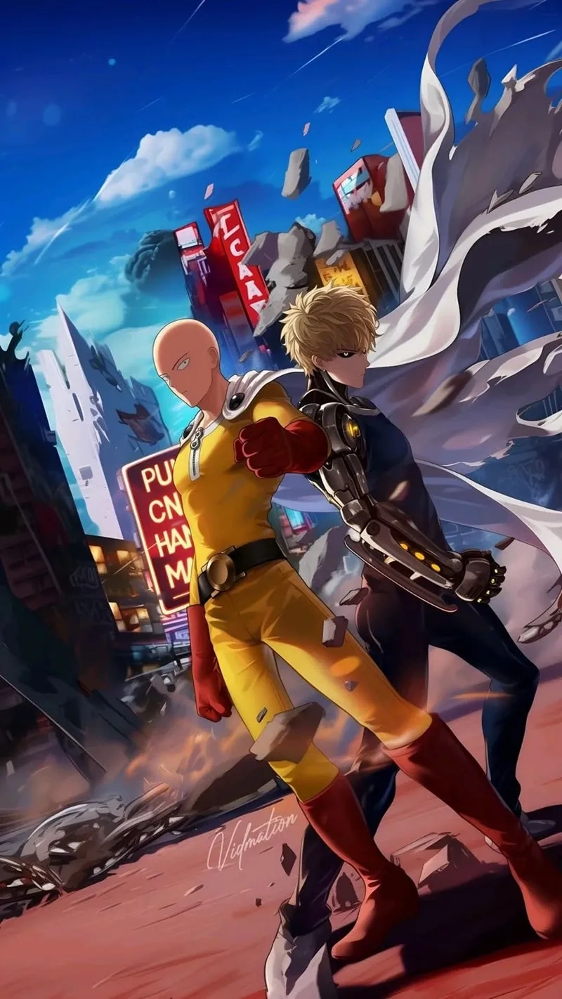 Cuộc chiến đầy gay cấn giữa Genos x Tatsumaki trong thế giới One Punch Man
