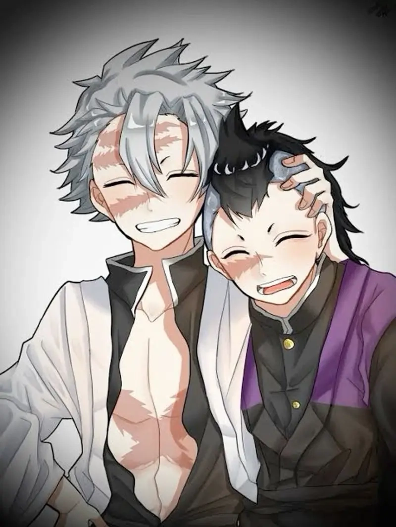 Sanemi x Genya thể hiện tình cảm khắc sâu giữa hai anh em