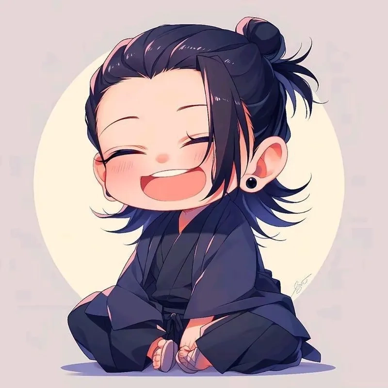 Tổng hợp ảnh chibi Geto phong cách đáng yêu mới lạ