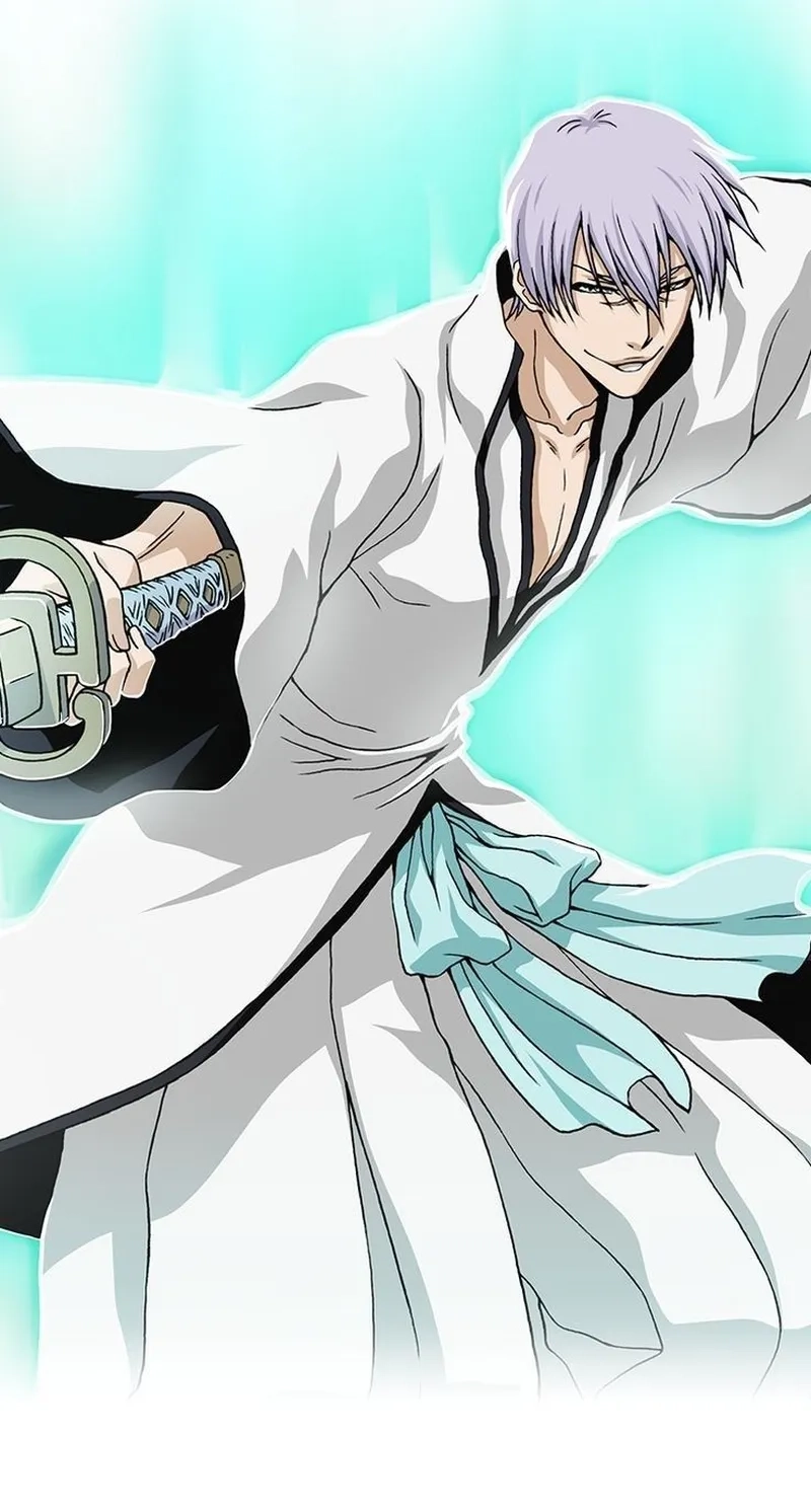Tìm ảnh cute Gin Ichimaru với nét tinh nghịch hiếm thấy