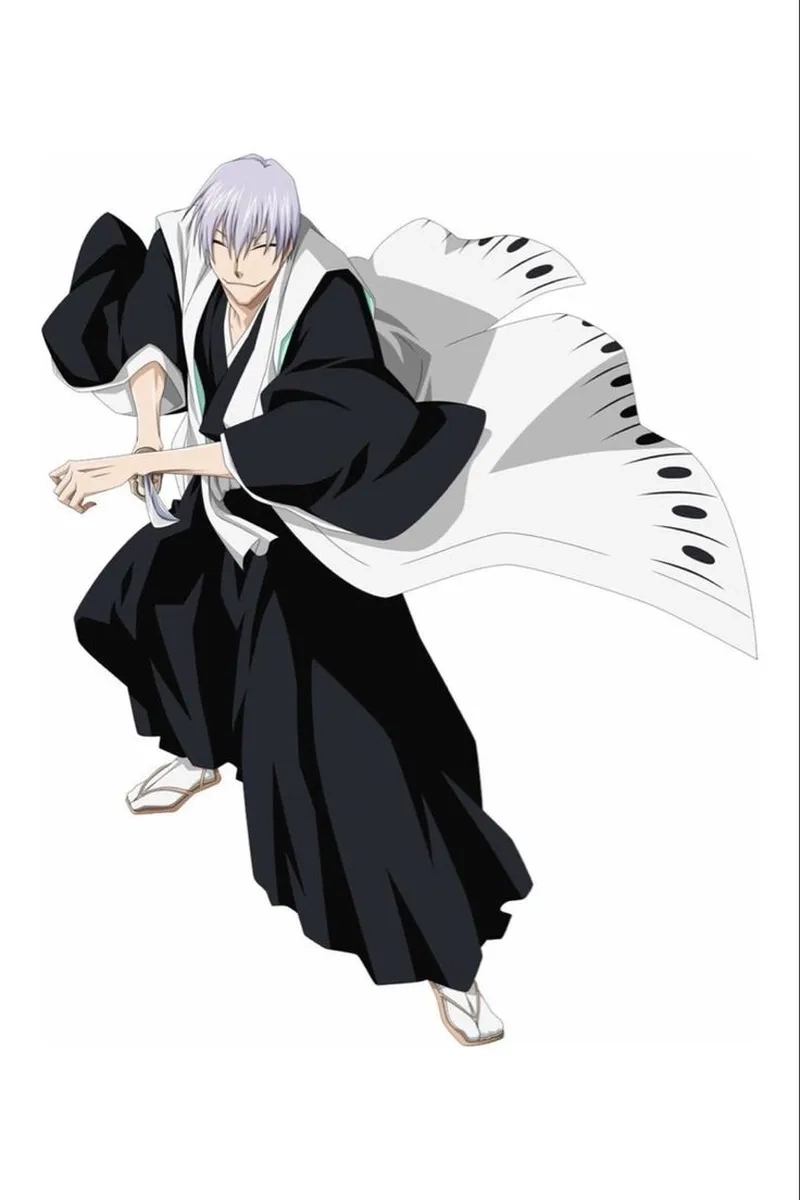 Chiều cao Gin Ichimaru khoảng 185 cm dáng chuẩn Shinigami