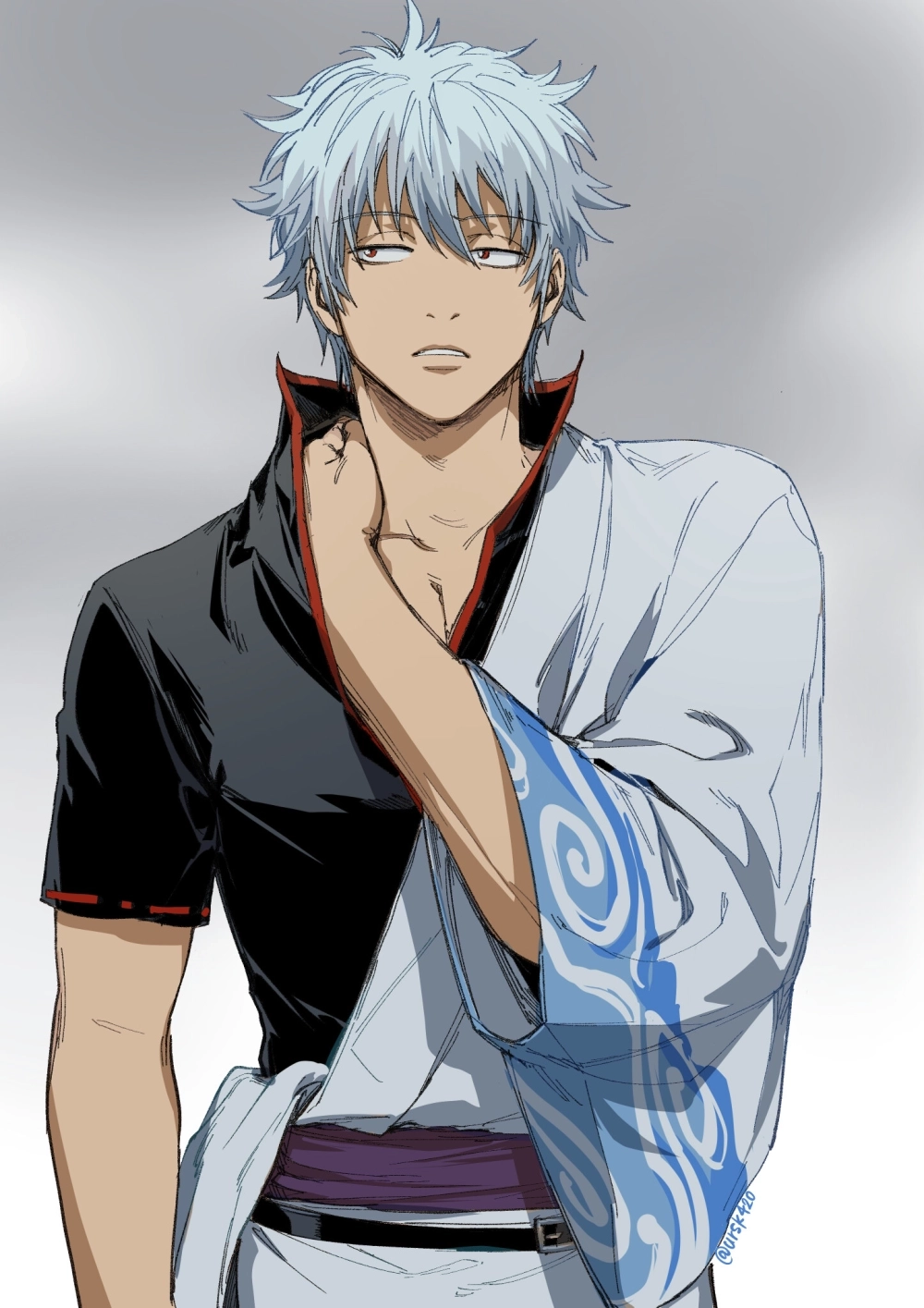 Gintama Sakata Gintoki luôn mang lại bất ngờ không đoán trước