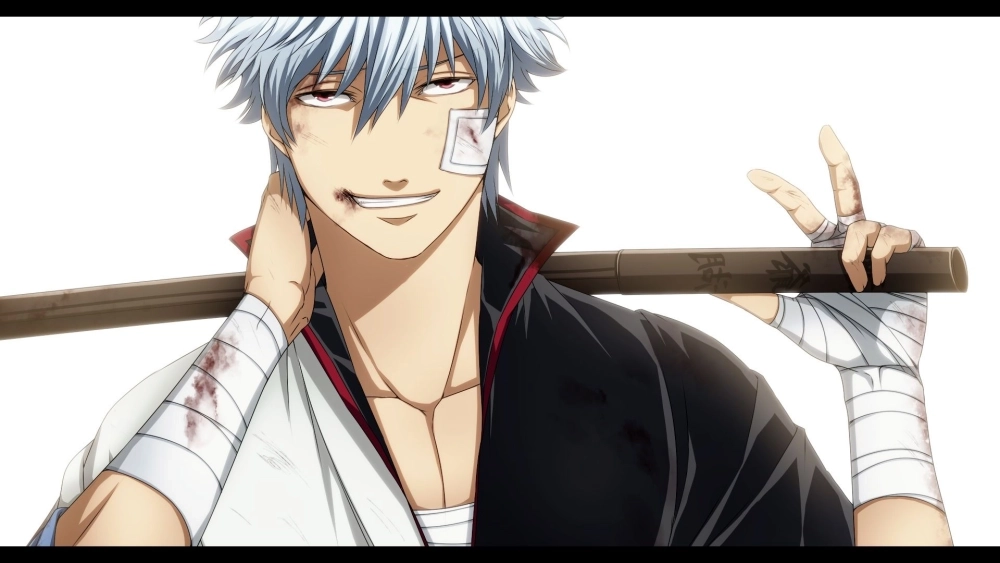 Sakata Gintoki là linh hồn của Gintama với thanh kiếm gỗ