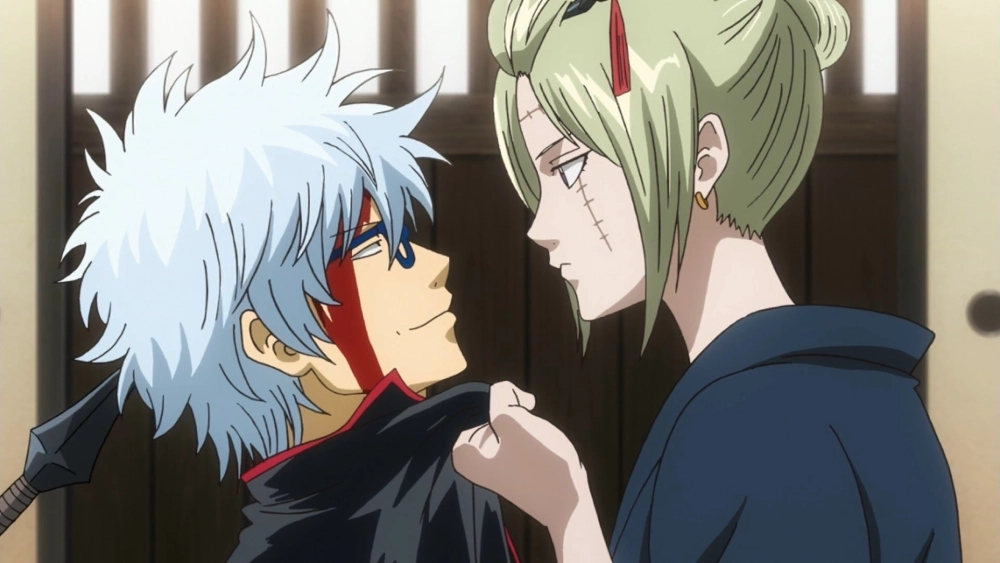 Gintoki Hijikata tạo nên nhiều trận chiến kinh điển trong phim