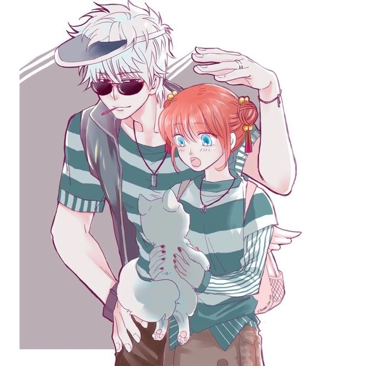 Gin x Kagura là mối quan hệ như cha con nhưng siêu lầy