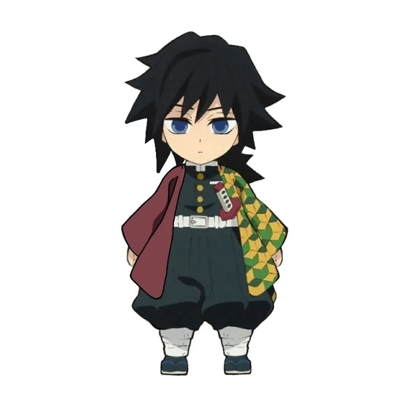 Giyuu Tomioka chibi là phiên bản thu nhỏ dễ thương với nét mặt nghiêm nghị