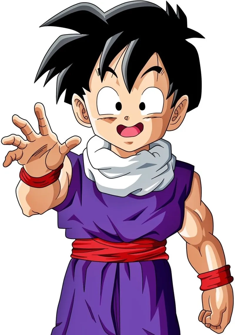 Fanart Gohan drawing đẹp và đầy sáng tạo