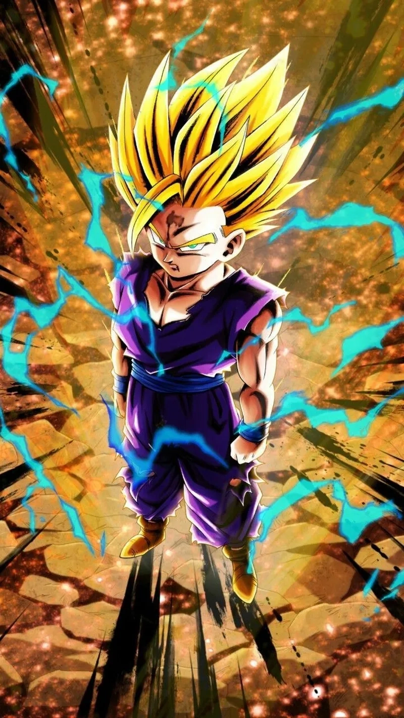 Chiêm ngưỡng hình ảnh của SSJ3 Gohan, khi anh đạt được sức mạnh vượt xa giới hạn trong Dragon Ball Z