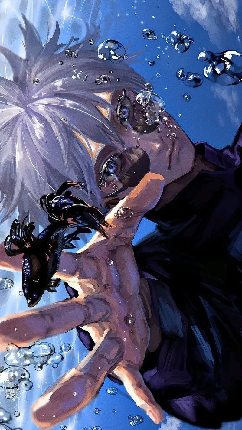 Ảnh Gojo Gojo đôi khi ngầu đôi khi hài khiến ai cũng thích