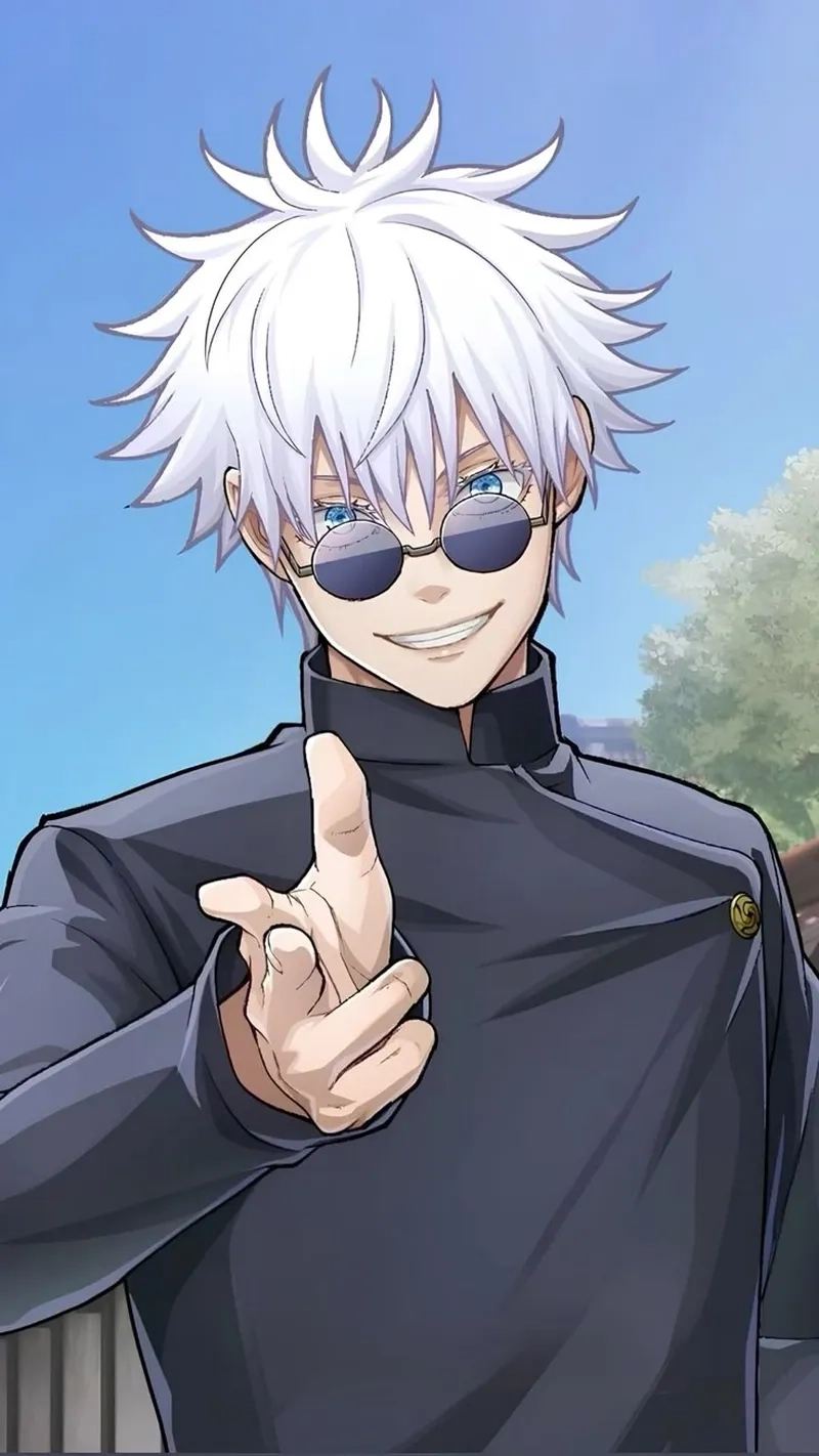 Cận cảnh Gojo Glass đặc trưng tạo nên khí chất huyền bí