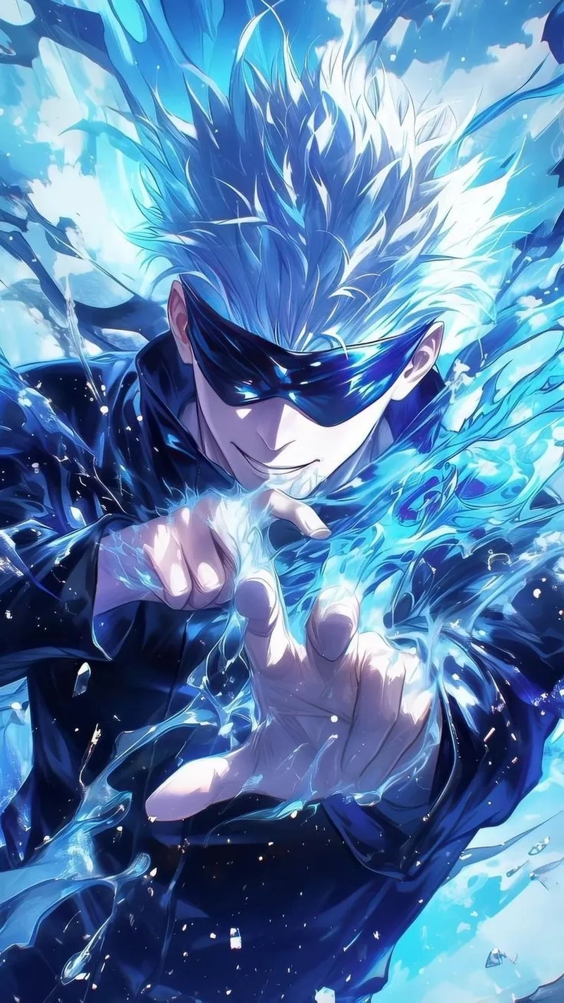 Jujutsu Kaisen Gojo nổi bật với sức mạnh và thần thái đỉnh cao