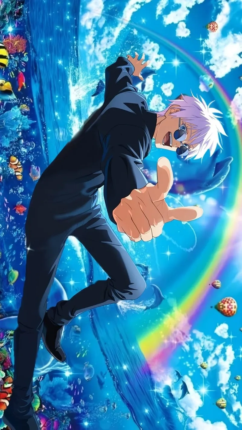 Khoảnh khắc Gojo Anime tung chiêu khiến khán giả mãn nhãn