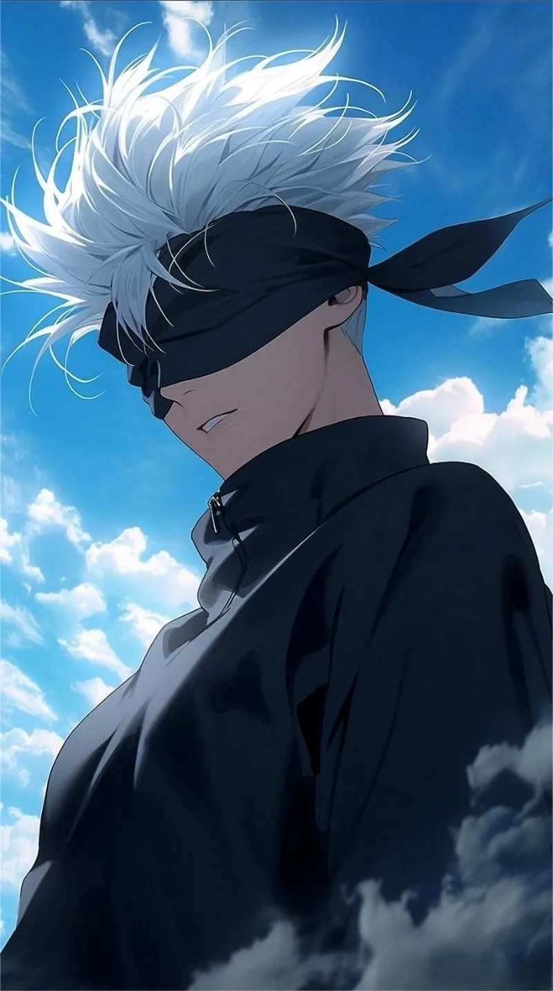 Gojo manga 4k với chi tiết rõ nét và thần thái đỉnh cao