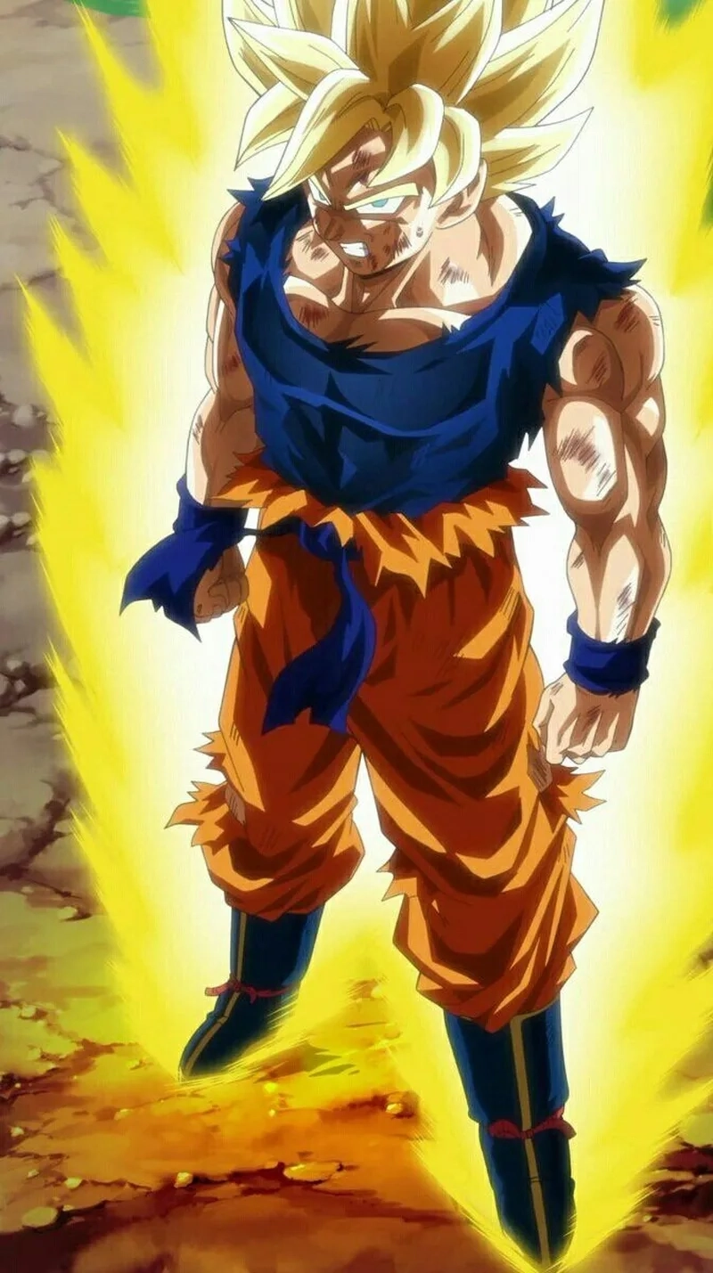 Những hình ảnh Goku blue hair được yêu thích