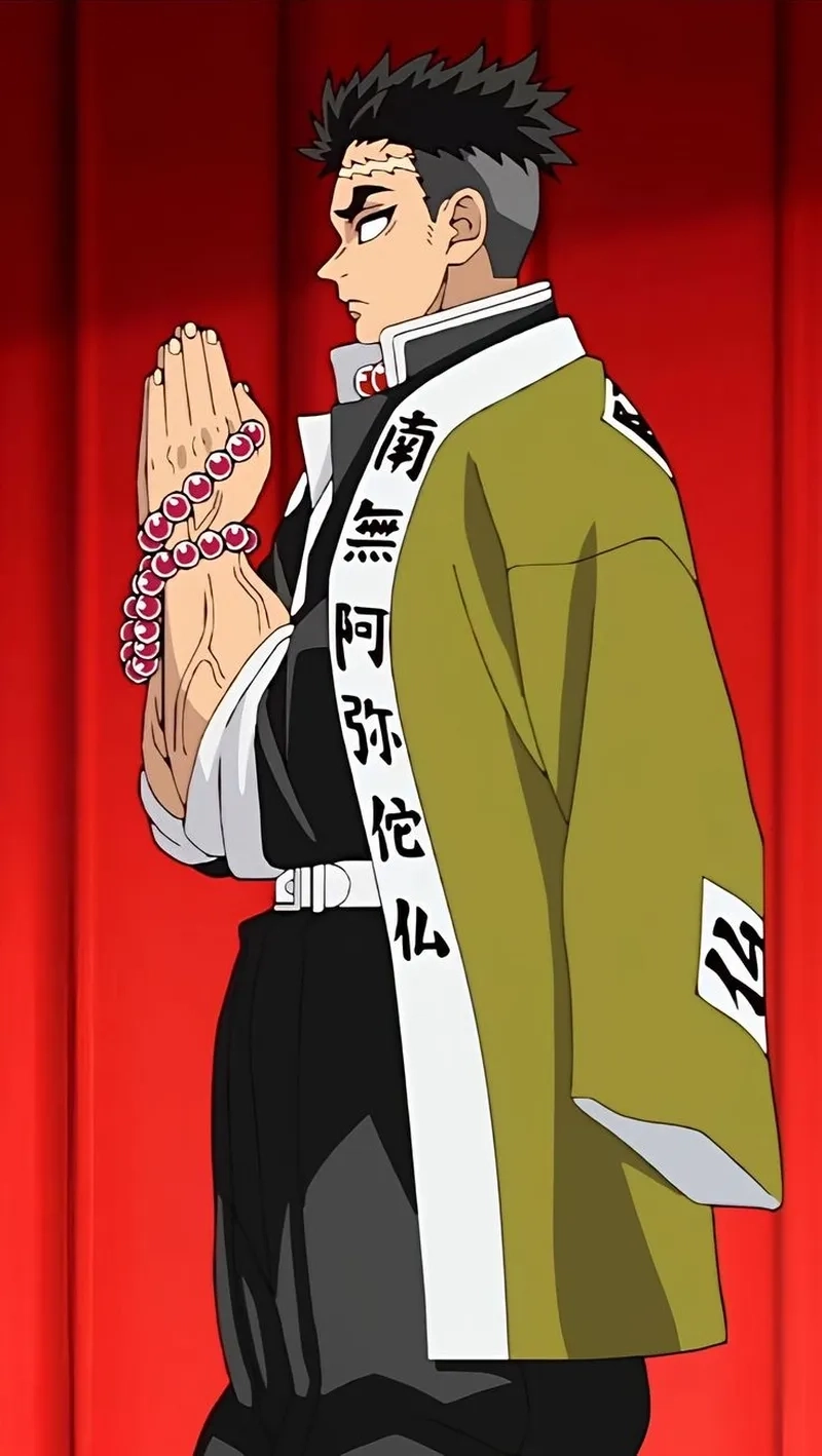 Nham trụ Gyomei được tôn kính là chiến binh mạnh nhất thời đại