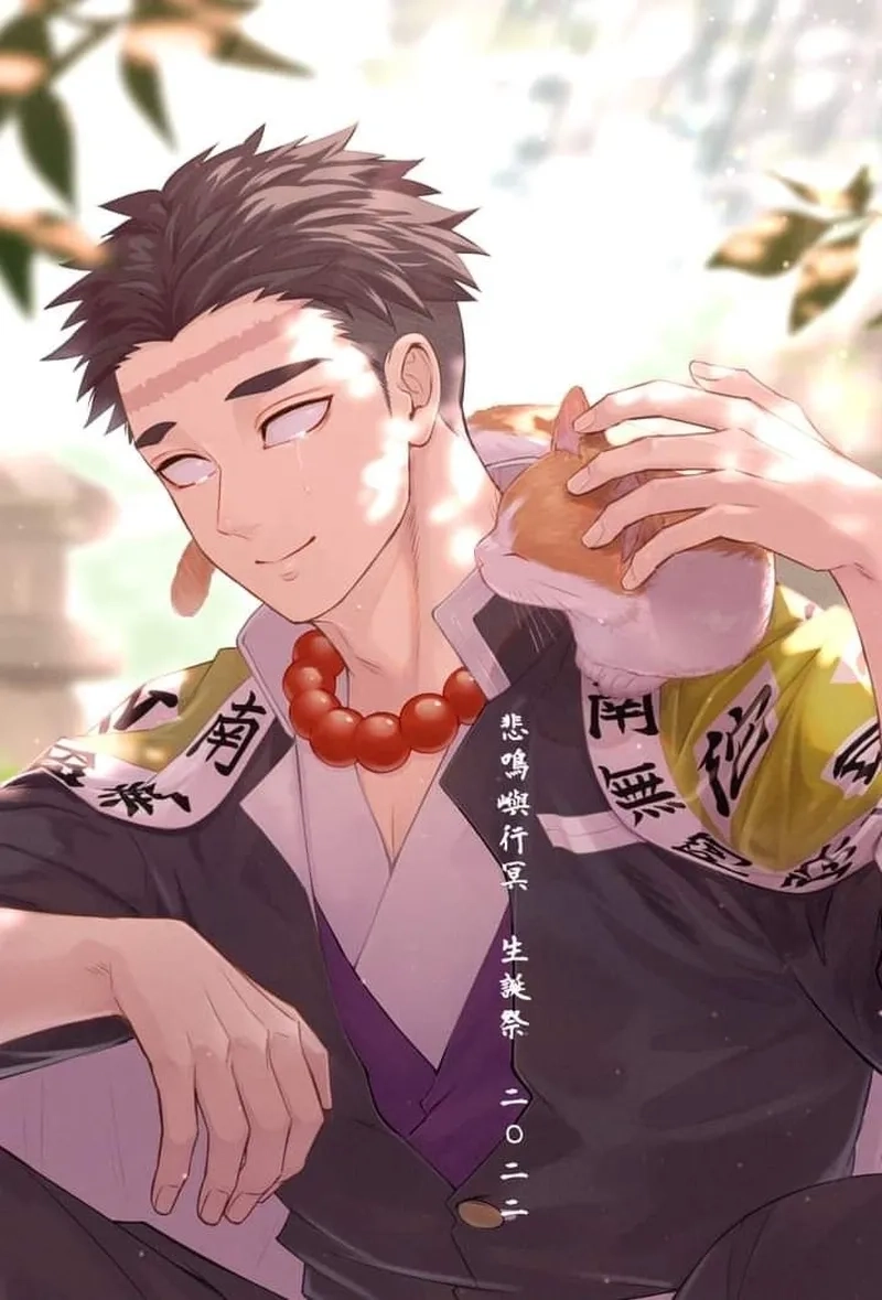 Gyomei Demon Slayer là biểu tượng của sức mạnh và đức tin