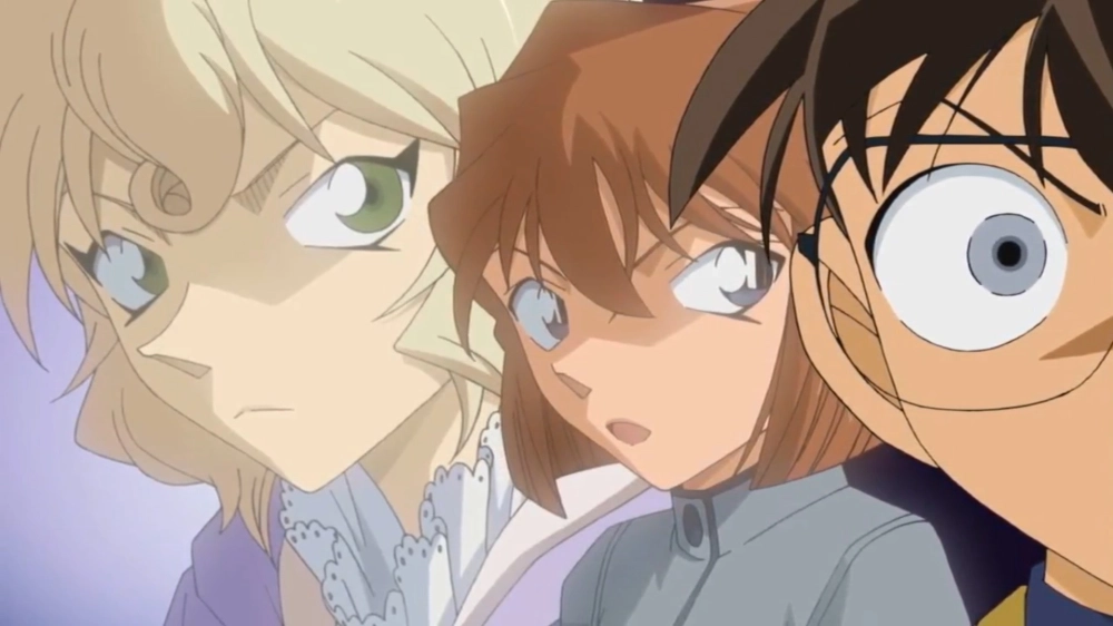 Những khoảnh khắc thú vị của Ran x Haibara trong anime