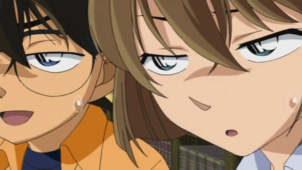 Ảnh fanart đầy cảm xúc của cặp Shinichi x Haibara