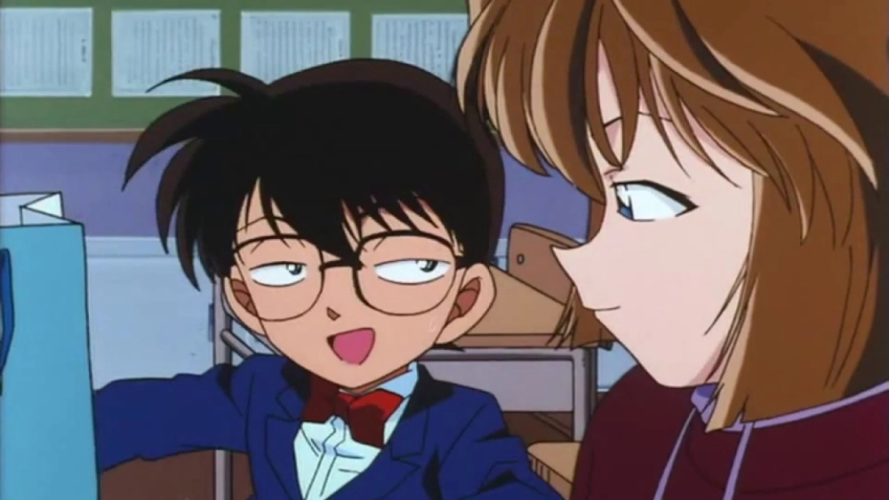 Những ảnh Conan và Haibara đẹp như tranh vẽ