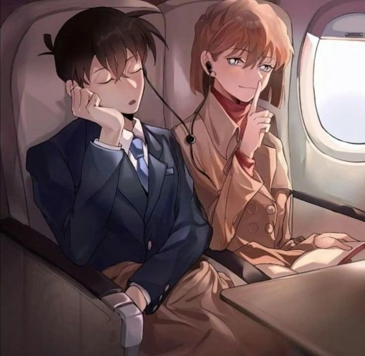 Ảnh hiếm về hình ảnh Shinichi và Haibara đầy cảm xúc