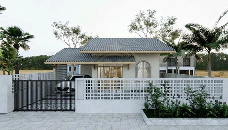 Bắt mắt với các hàng rào kiểu đẹp hiện nay