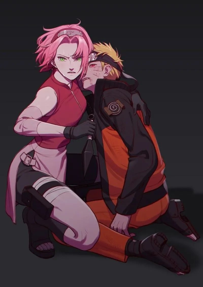 Tình cảm sâu lắng giữa Sakura and Naruto