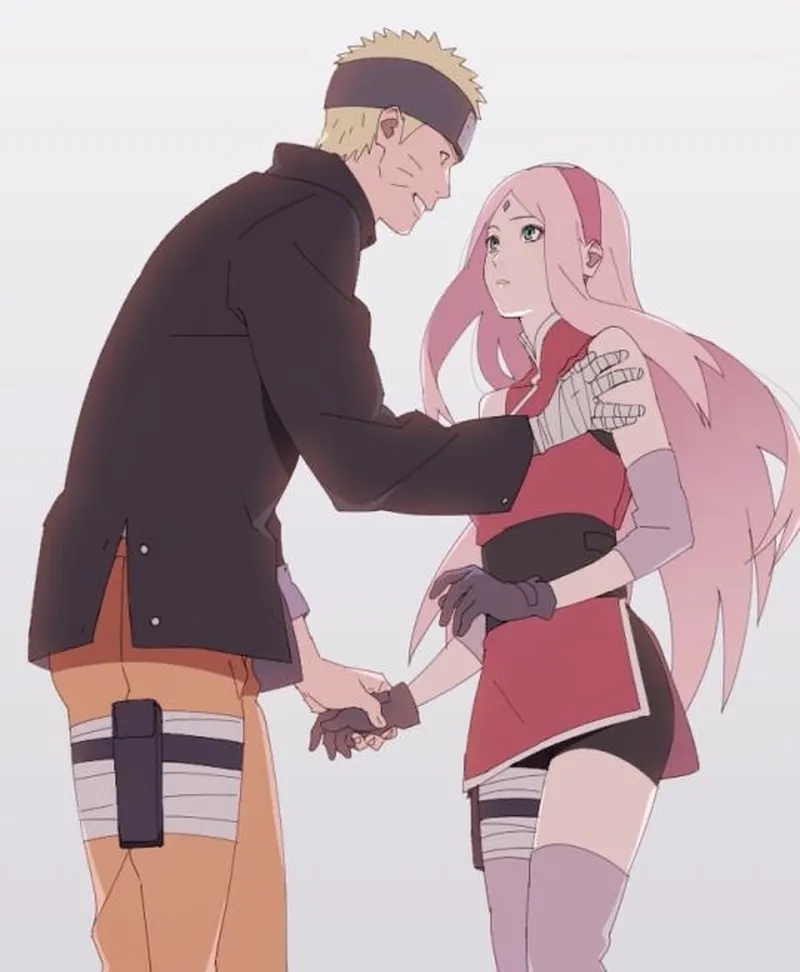 Khoảnh khắc ngọt ngào của Naruto Sakura Haruno