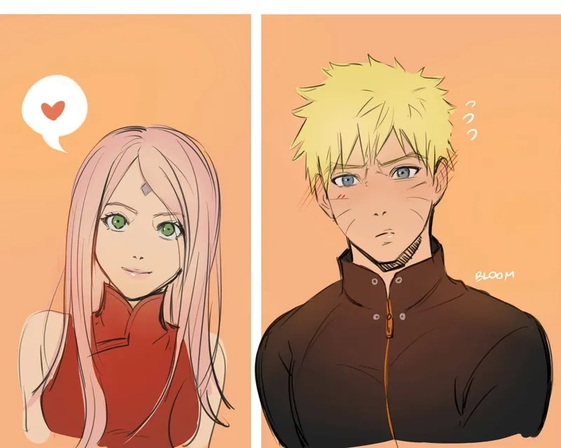 Duyên phận giữa Sakura và Naruto khiến fan xúc động