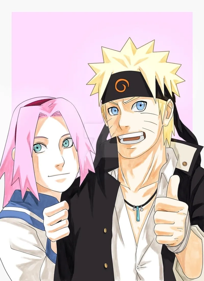 Tình đồng đội đáng nhớ của Naruto với Sakura