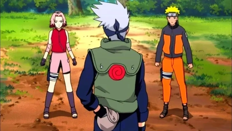 Top cảnh của Naruto Kakashi Sakura Sasuke trong anime