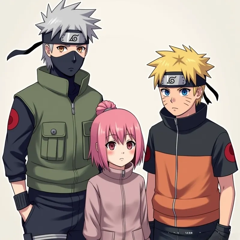 Khoảnh khắc ấm áp của Naruto Kakashi Sakura